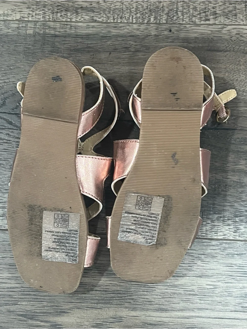 Janie and Jack Size 11 Little Girls Sandals